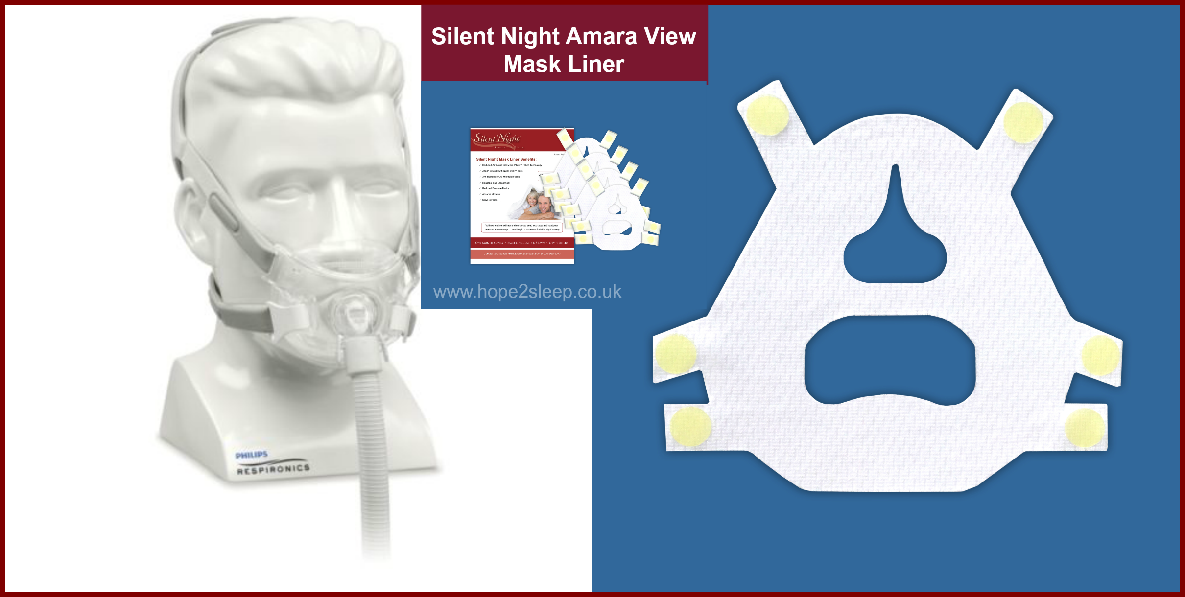 Silent Night Mask Liners Hope 2 Sleep